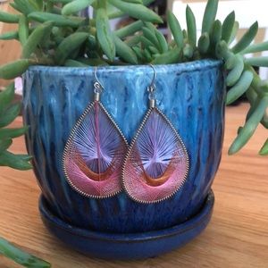 Dream catcher earrings